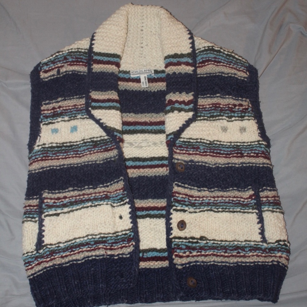 Worlds Apart Vintage Wool Vest - Medium fit for Women